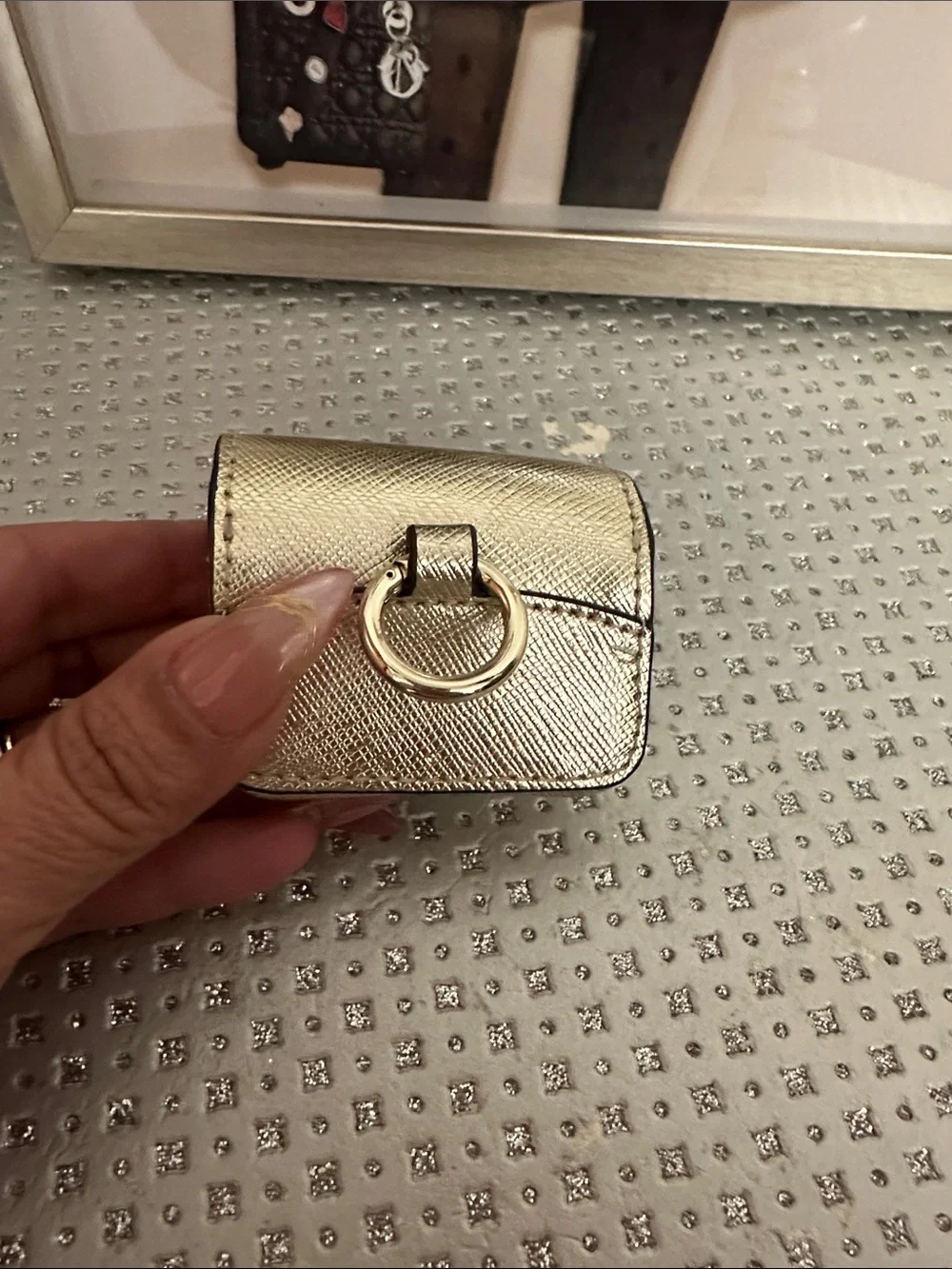 kate spade Gold Metallic IPod case
